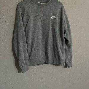 Light grey Nike crew neck